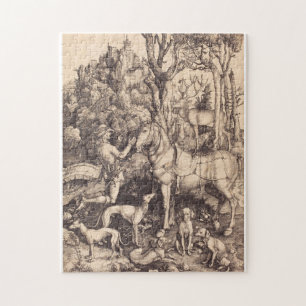 Quebra-cabeça Albrecht Durer - Santo Eustace