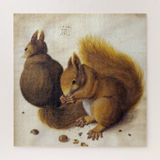 Quebra-cabeça Albrecht Dürer, Two Squirrels _ Fine Art 