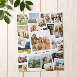 Quebra-cabeça Álbum de Fotos Colagem de Fotos Moderna