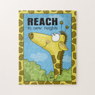 Quebra-cabeça Alcance a New Heights Giraffe