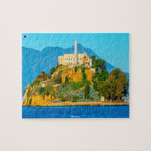 Quebra-cabeça Alcatraz Jigsaw Puzzle (Horizontal)