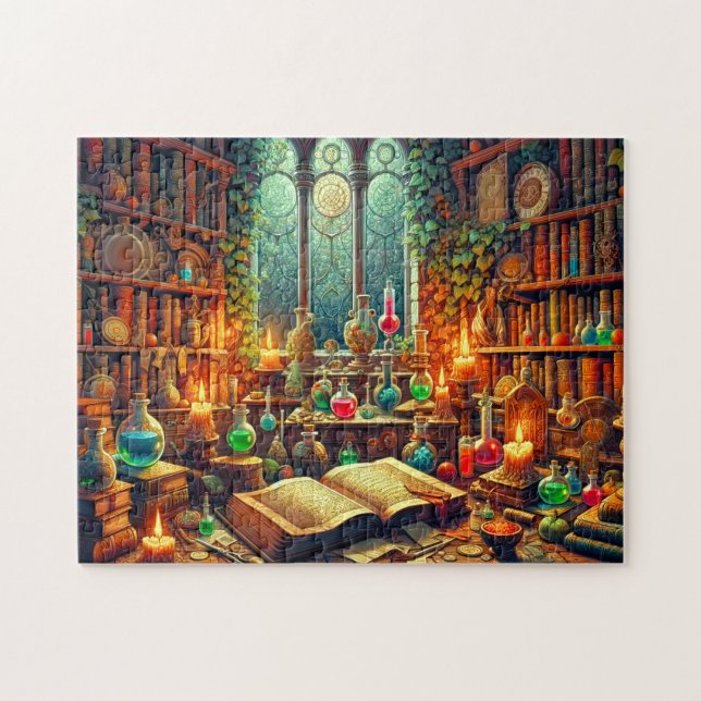 Quebra-cabeça Alchemy Chamber Magical Elixirs & Wizardry (Horizontal)