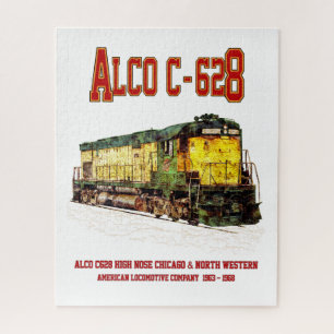 Quebra-cabeça Alco C-628 aka Alco Century 628 Locomotiva Diesel