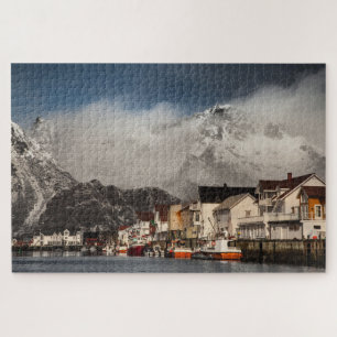 Quebra-cabeça Aldeia de Pesca do Lofoten