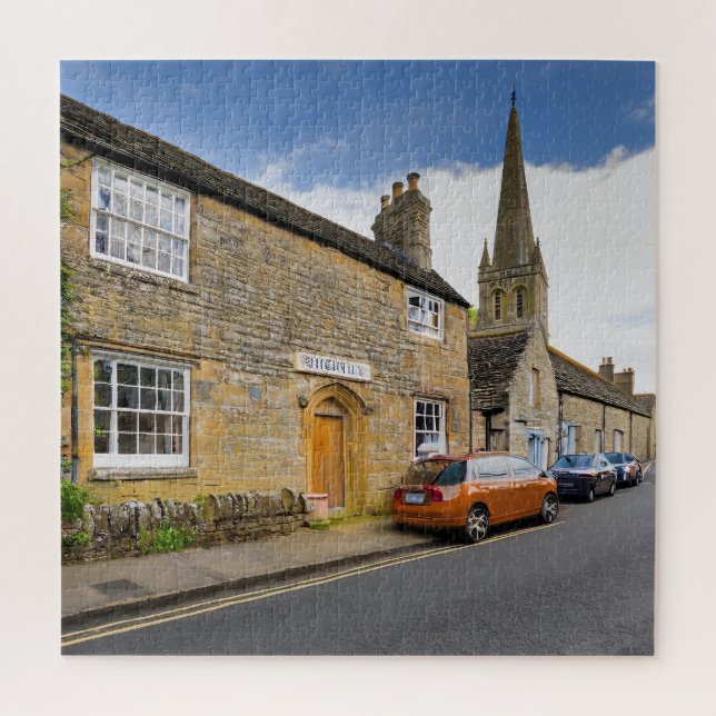 Quebra-cabeça Aldeia Encantadora Serenidade (Vertical)