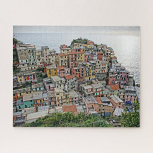 Quebra-cabeça Aldeia piscatória de Italia - Manarola - 16x20 -