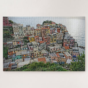 Quebra-cabeça Aldeia piscatória de Italia - Manarola - 20x30 -