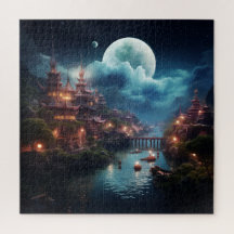 Aldeia Riverside na Lua