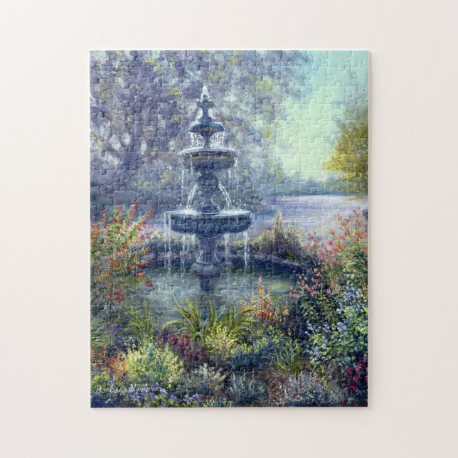 Quebra-cabeça Alden Lane Fountain (Vertical)