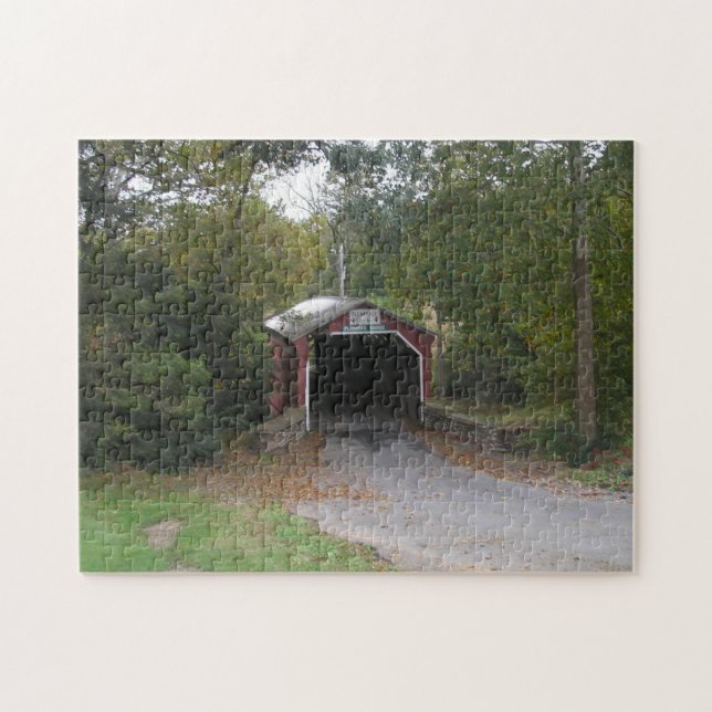 Quebra-cabeça "Além da ponte" (Horizontal)