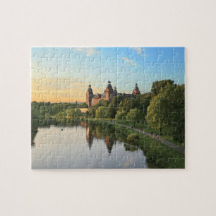 Quebra-cabeça Alemanha, Aschaffenburg, Schloss (castelo)
