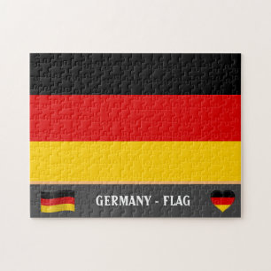 Quebra-cabeça Alemanha Flag & German country / Alemanha