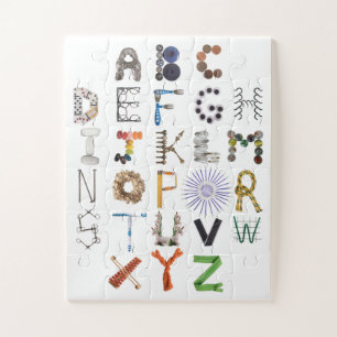 Quebra-cabeça Alfabeto Fonético Anfabeta a Cada Dia Quebra-cabeç