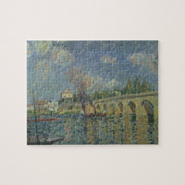 Quebra-cabeça Alfred Sisley | a ponte (Horizontal)