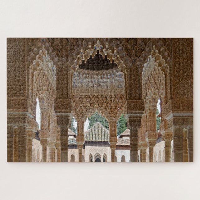 Quebra-cabeça Alhambra Architecture Jigsaw Puzzle (Horizontal)