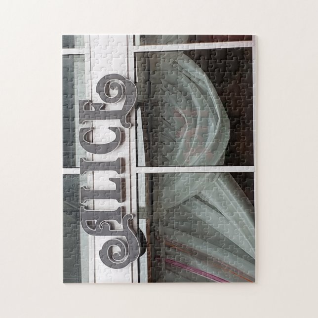 Quebra-cabeça Alice compra (Vertical)