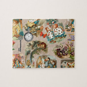 Quebra-cabeça Alice no País das Maravilhas Cheshire Cat Caracter