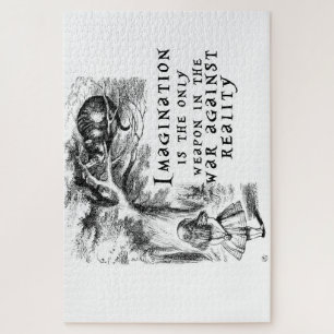 Quebra-cabeça Alice no País das Maravilhas - Imaginação