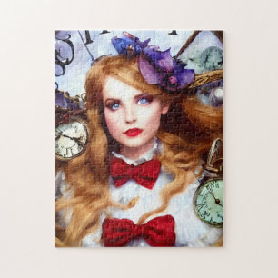Quebra-cabeça Alice Time Mantém a Movimentação da Arte Gerada AI