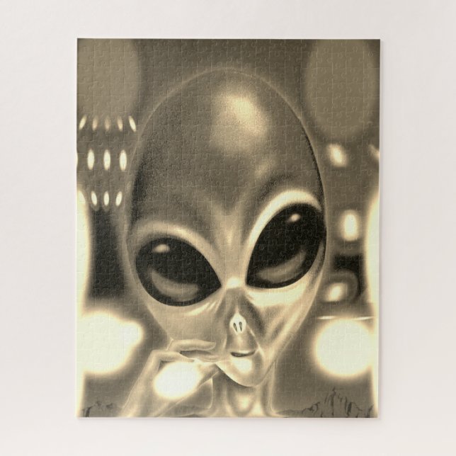 Quebra-cabeça Alienígena (Vertical)