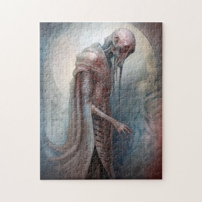 Quebra-cabeça Alienígena Criadora Ficção Científica (Vertical)