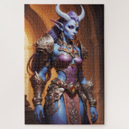 Quebra-cabeça Alienígena feminina em cerimônia