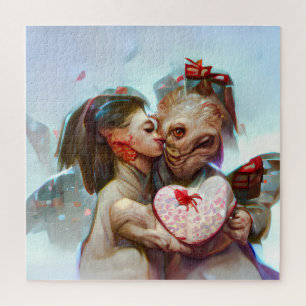 Quebra-cabeça Alienígena Whimsical Romance