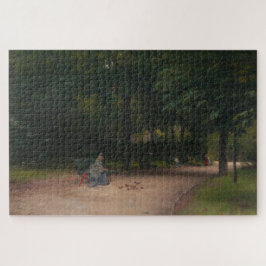 Quebra-cabeça Alimentação de Aves no Parque (por Paul Peel)