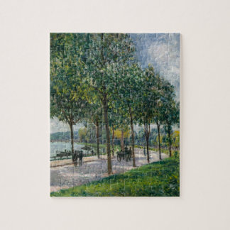 Quebra-cabeça Allée de árvores de castanha - Alfred Sisley