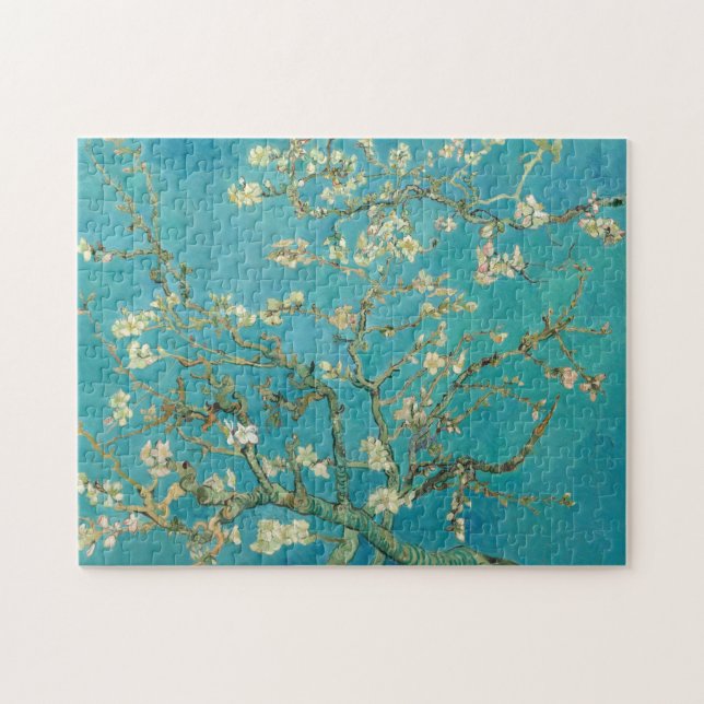 Quebra-cabeça Almond Blossom por Vincent van Gogh (Horizontal)