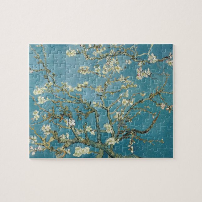 Quebra-cabeça Almond Blossom por Vincent Van Gogh (Horizontal)