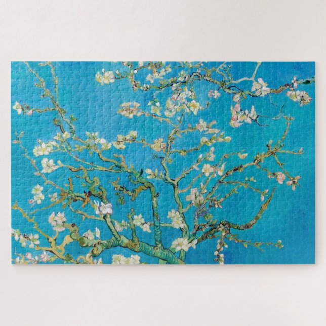 Quebra-cabeça Almond Blossom, Vincent van Gogh (Horizontal)