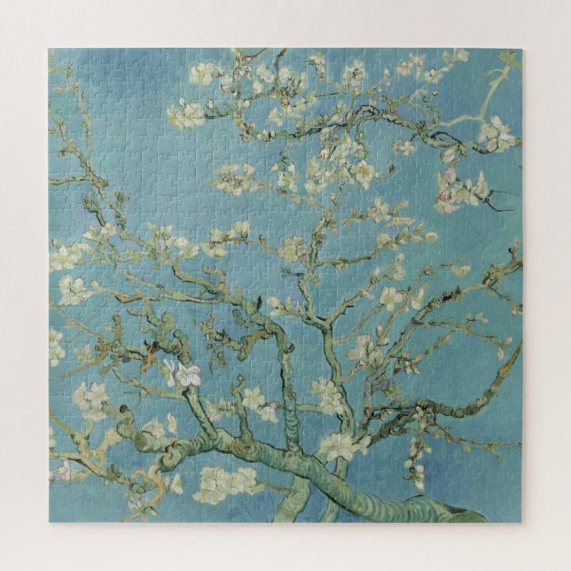 Quebra-cabeça Almond Blossoms de Van Gogh (Vertical)