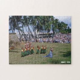 Quebra-cabeça Aloha Hawaiian Dancers
