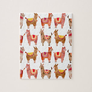 Quebra-cabeça Alpacas