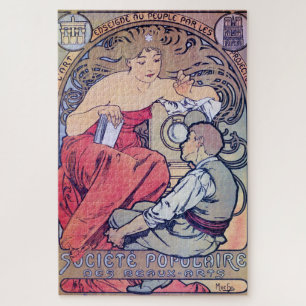 Quebra-cabeça Alphonse Mucha