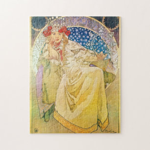 Quebra-cabeça Alphonse Mucha Art