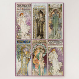 Quebra-cabeça Alphonse Mucha Women