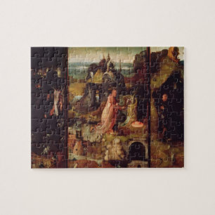 Quebra-cabeça Altarpiece dos eremitas (óleo no painel)