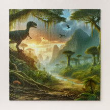 Alvorada dos Dinossauros: Um Paraíso Mesozoico