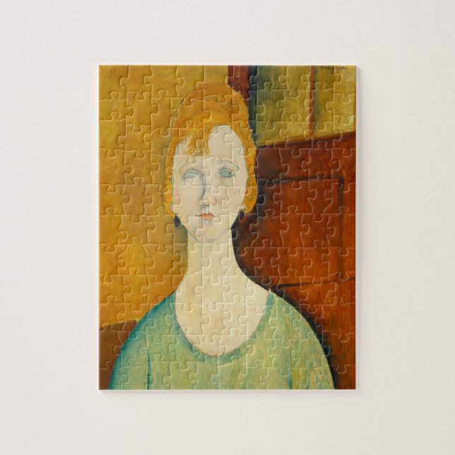 Quebra-cabeça Amadeo modigliani Fine Art pintura olhos mulheres (Vertical)