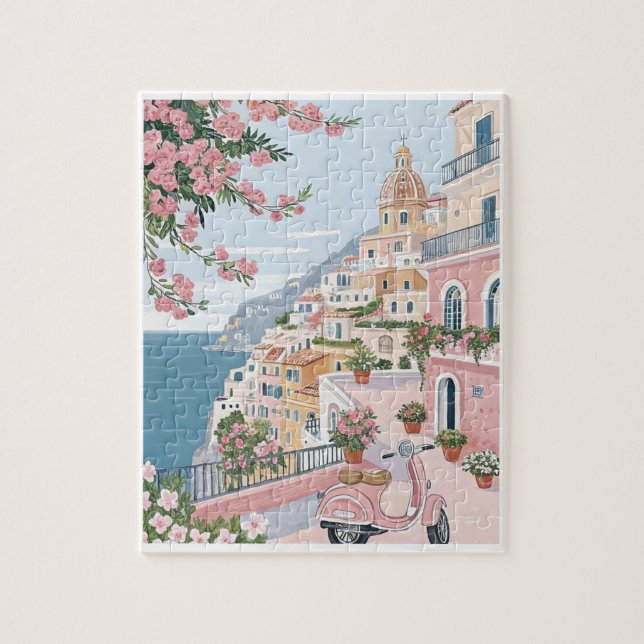 Quebra-cabeça Amalfi Rosa (Vertical)