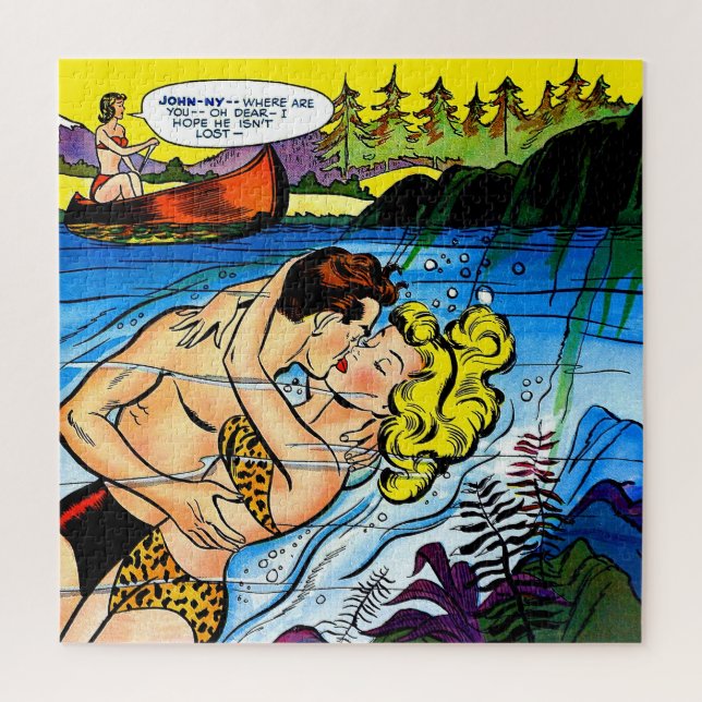 Quebra-cabeça Amantes de Histórias em quadrinhos de gelo da Ocea (Vertical)