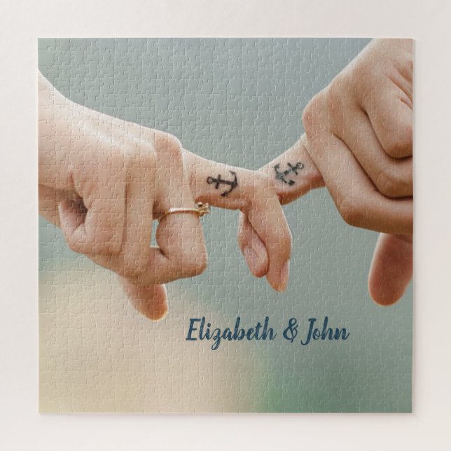 Quebra-cabeça Amar Mãos Anchorn (Vertical)