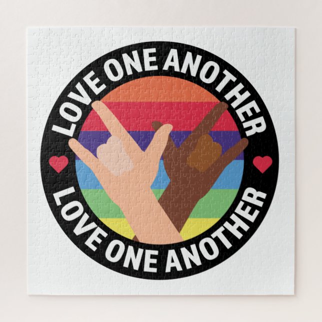 Quebra-cabeça Amar um ao outro (Vertical)