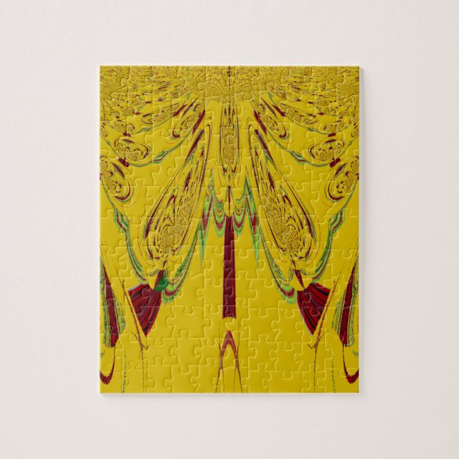 Quebra-cabeça Amarelo (Vertical)