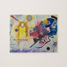 Quebra-cabeça Amarelo, Vermelho, Azul por Wassily Kandinsky