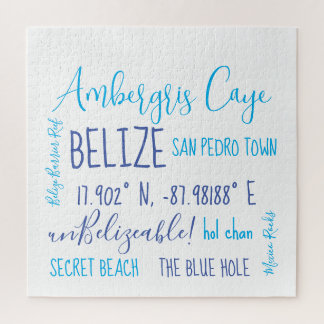 Quebra-cabeça Ambergris Caye Belize