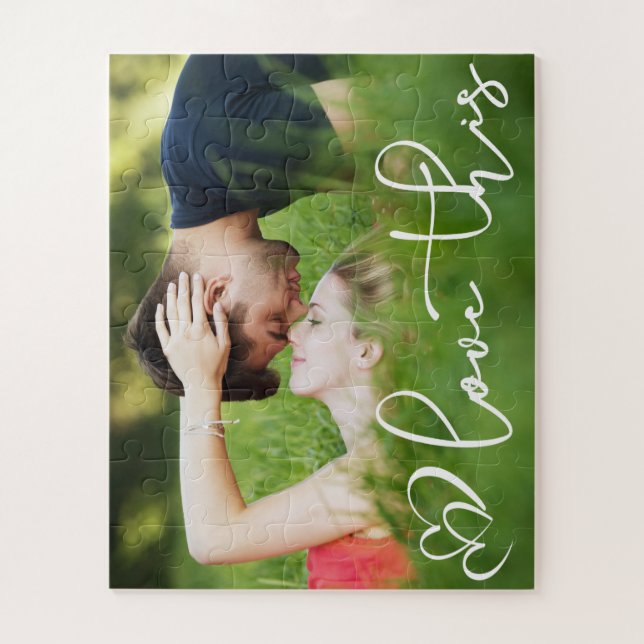 Quebra-cabeça Ame Isto | Foto de Script Casual Urbano Moderno (Vertical)