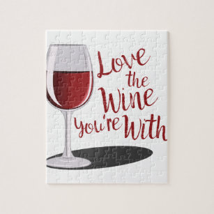 Quebra-cabeça Ame o vinho